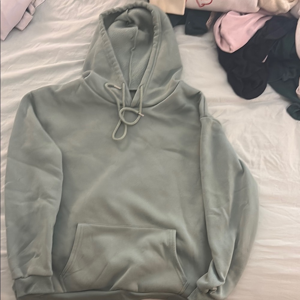 Womens Sage Green Hoodie